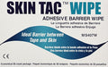 Skin-Tac Adhesive Barrier Wipes 50 Count | Latex-Free, Hypoallergenic Skin Prep