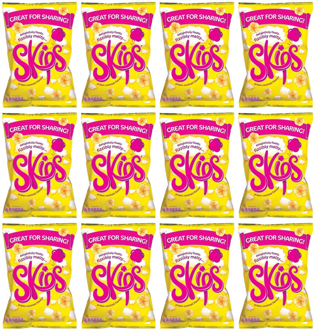 12 x Tayto Skips Prawn Cocktail Flavour 95G