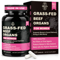 SKLIA Beef Organ Supplement for Women – Grass-Fed NZ (120ct) | Energy & Wellness