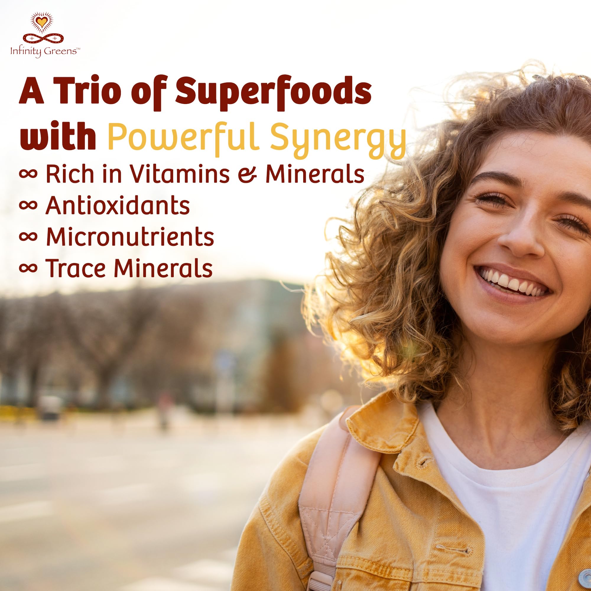 Infinity Stress Relief | Adaptogen Mood Support (120 Caps) – Organic & Vegan