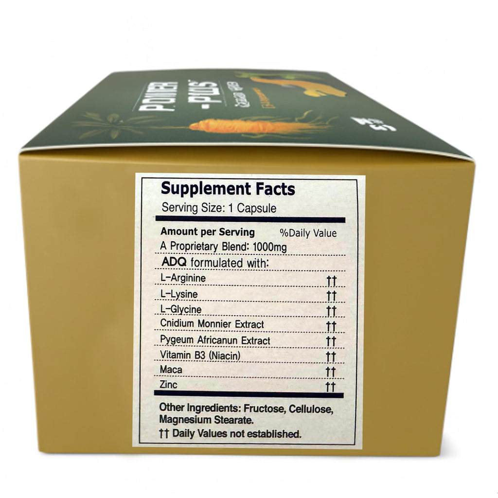 Skydia Power Plus Super - Ginseng Root Korean Red Ginseng Capsule (36 Capsule, Regular) | POWER-PLUS Botanical Blend