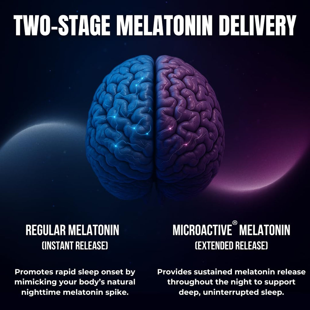Sleep Aid for Adults - Extra-Strength Melatonin + Ashwagandha | 90 Capsules | HUMBLEROOTS SLEEP