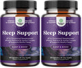 Natural Refreshing Sleep Formula – Non Addictive Herbal Sleep Supplement with Magnesium, L-Theanine & GABA | Pack of 2