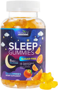 Sleep Gummies 6mg - Sugar Free Melatonin Orange Gummy for Adults & Kids | 120 Gummies