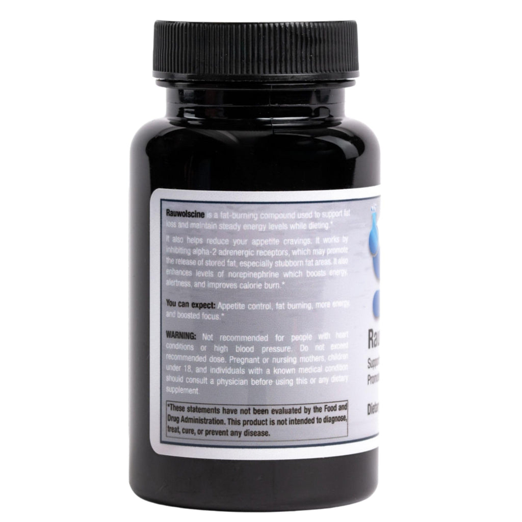 Slim Science Rauwolscine Yohimbine HCL 3mg - 90 Vegetarian Capsules