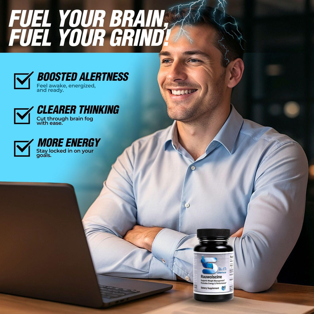 Slim Science Rauwolscine Yohimbine HCL 3mg - 90 Vegetarian Capsules