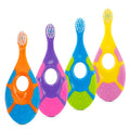 Slotic Baby Toothbrush 0-2Y - 4-Pack with Extra Soft Bristles - Dentist Recommended