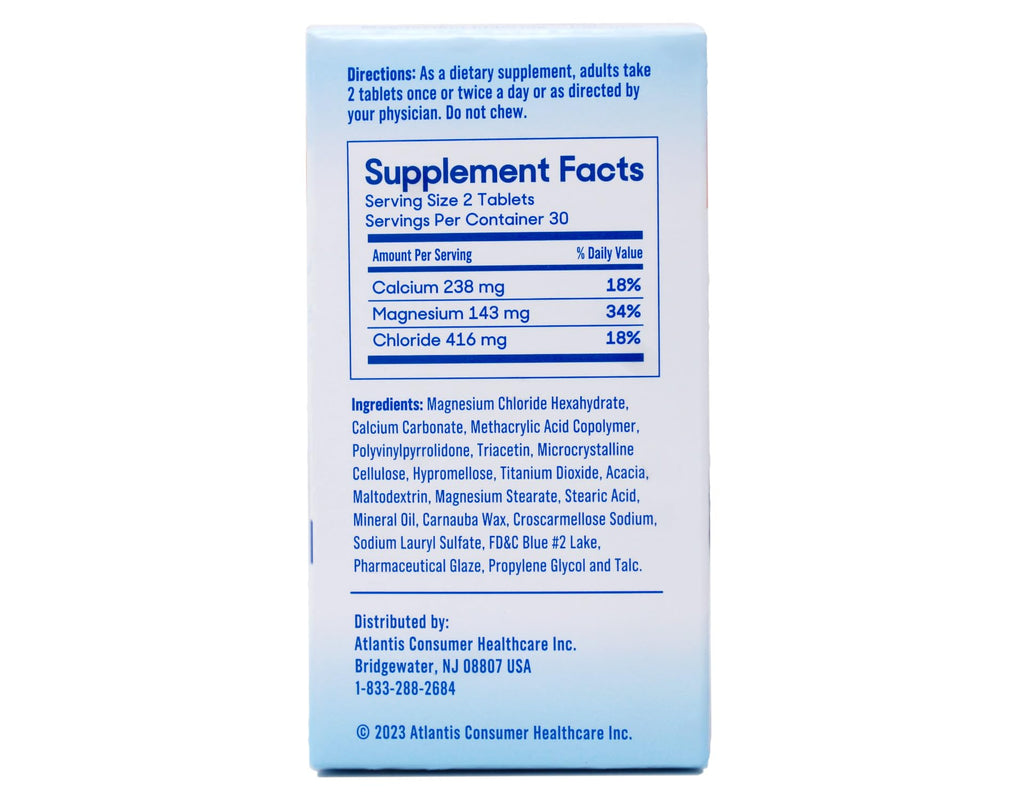Slow-Mag Magnesium Chloride and Calcium, 60 Tablets Each (Value Pack of 3)