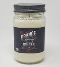 Orange Ginger Aromatherapy Candle – 100% All Natural Soy | S&M Candle Factory