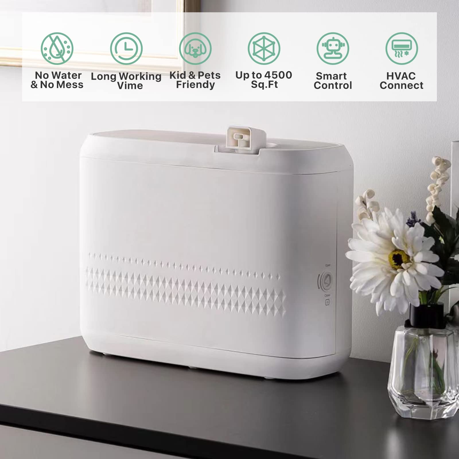 Aromatherapy Diffuser – Smart Scent Air Machine for Home (850ml) with Bluetooth App Control