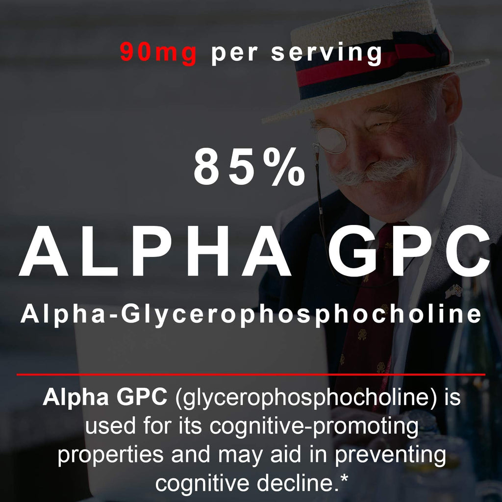 Smarter Brain Support Nootropic Supplement – Alpha-GPC, L-Tyrosine, ALCAR | 60 Softgels