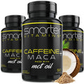 Smarter Energy Pills 3-Pack – 200mg Caffeine, Maca & Coconut MCT, 150 Softgels