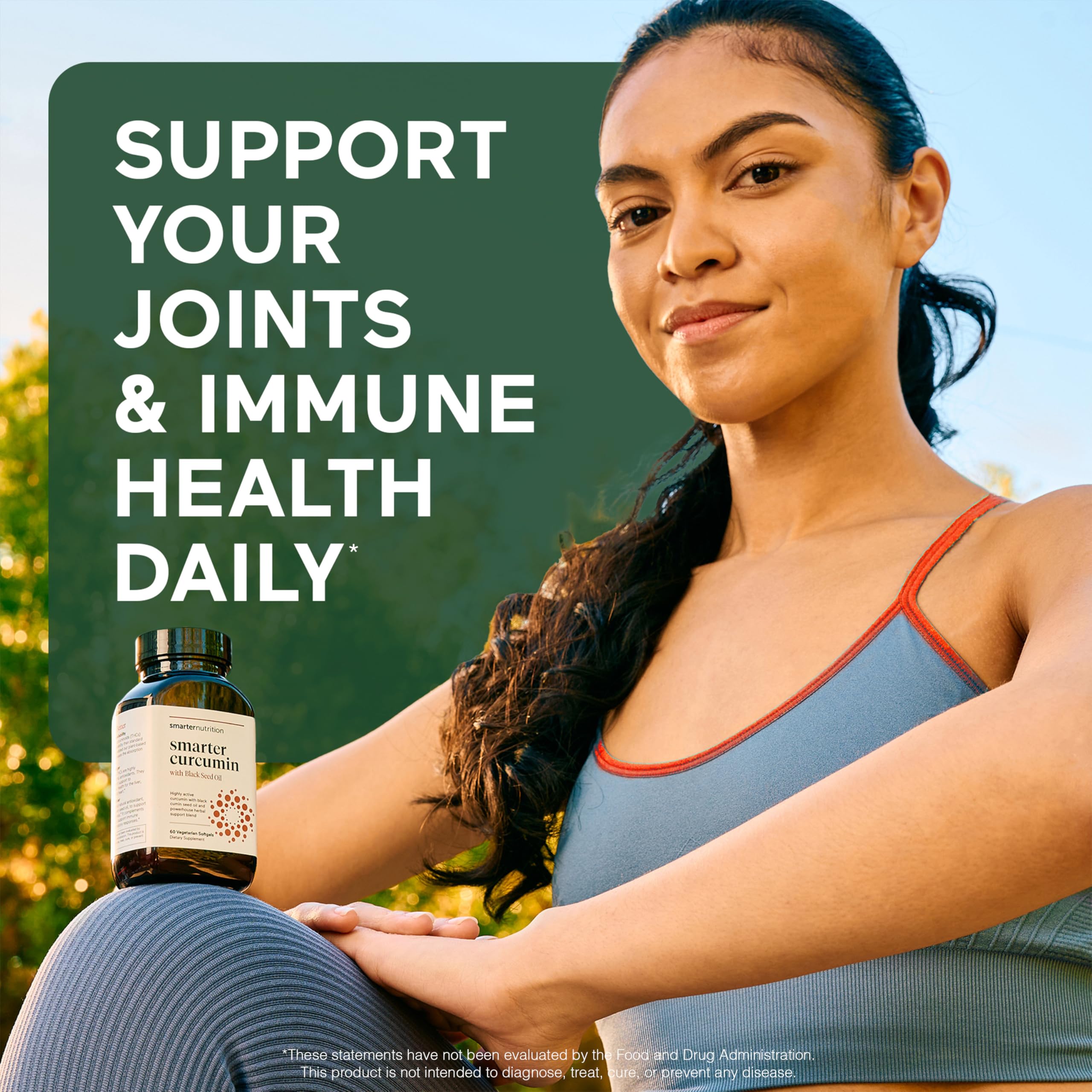 SMARTERNUTRITION Curcumin Softgels – Vegan 400 mg, High Absorption, Black Seed Oil & Ginger, 360 Ct