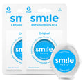 Smile Expanding Floss: Premium Woven Dental Floss, Plant-Based Wax