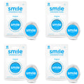 Smile Expanding Floss - Premium Woven Dental Floss with Plant-Based Wax (4-Pack, 30 Yards Each)