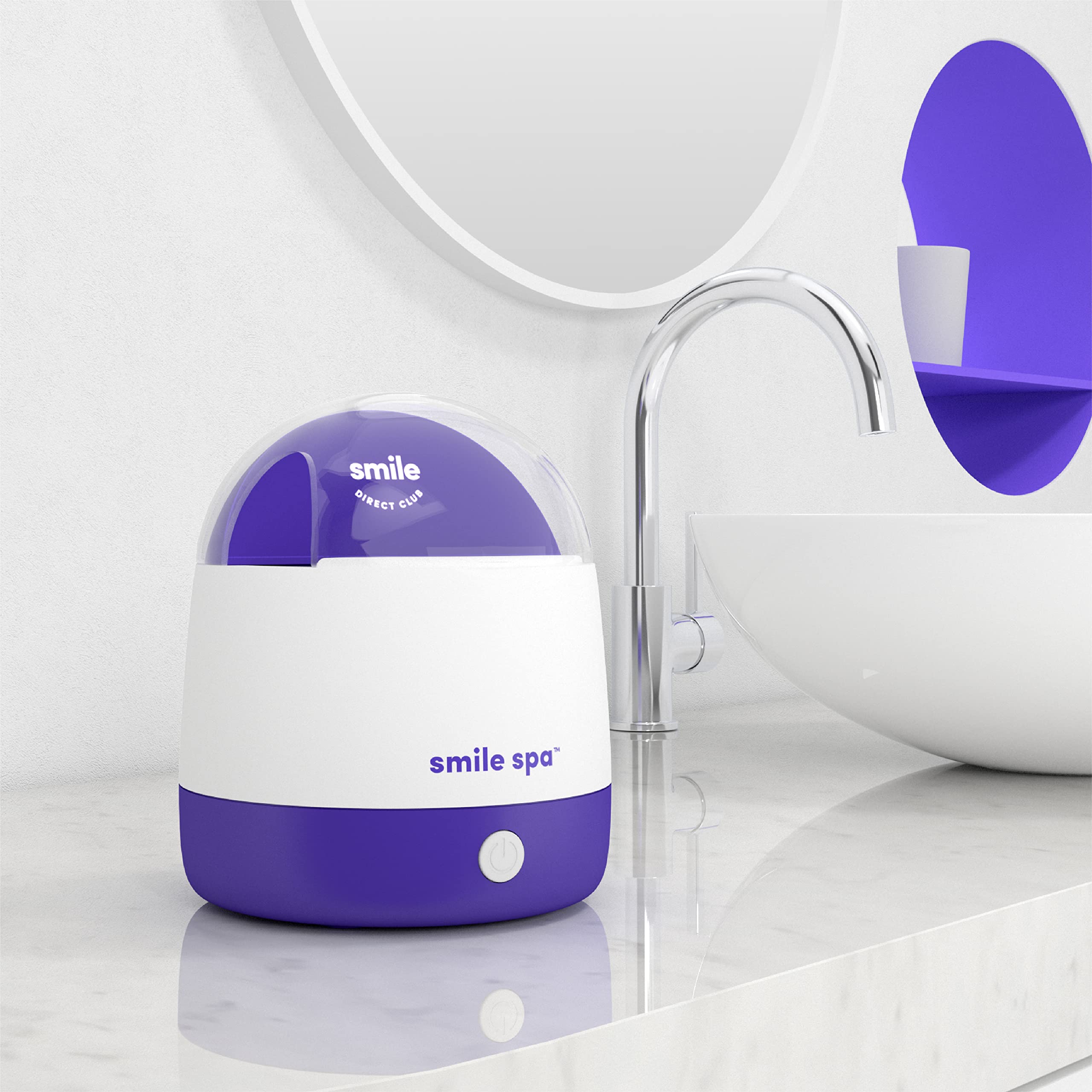 Smile Spa Ultrasonic & UV Cleaner for Aligners, Retainers | SmileDirectClub