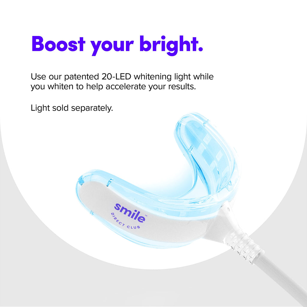 SmileDirectClub Teeth Whitening Kit - 8 1.4ml Gel Pens, Professional Strength, Pain Free & Enamel Safe