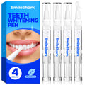 SmileShark Premium Teeth Whitening Pens (4 Count) — Sensitive-Free, Professional-Strength, On-The-Go