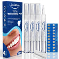 SmileWhite Teeth Whitening Pen 4 Pack – No Sensitivity, Enamel Safe, Fast Whitening with Natural Mint