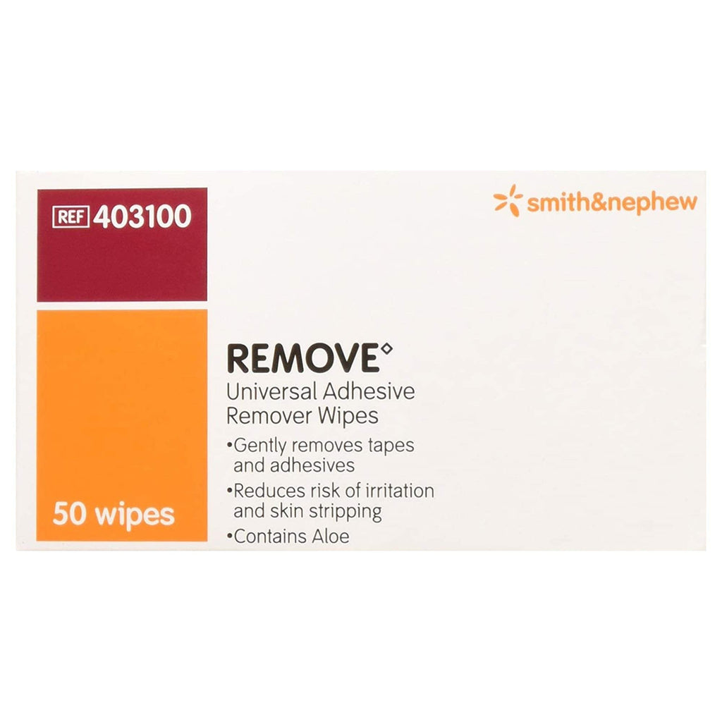 Smith & Nephew Remove Adhesive Remover Wipes 403100 – 50 Count