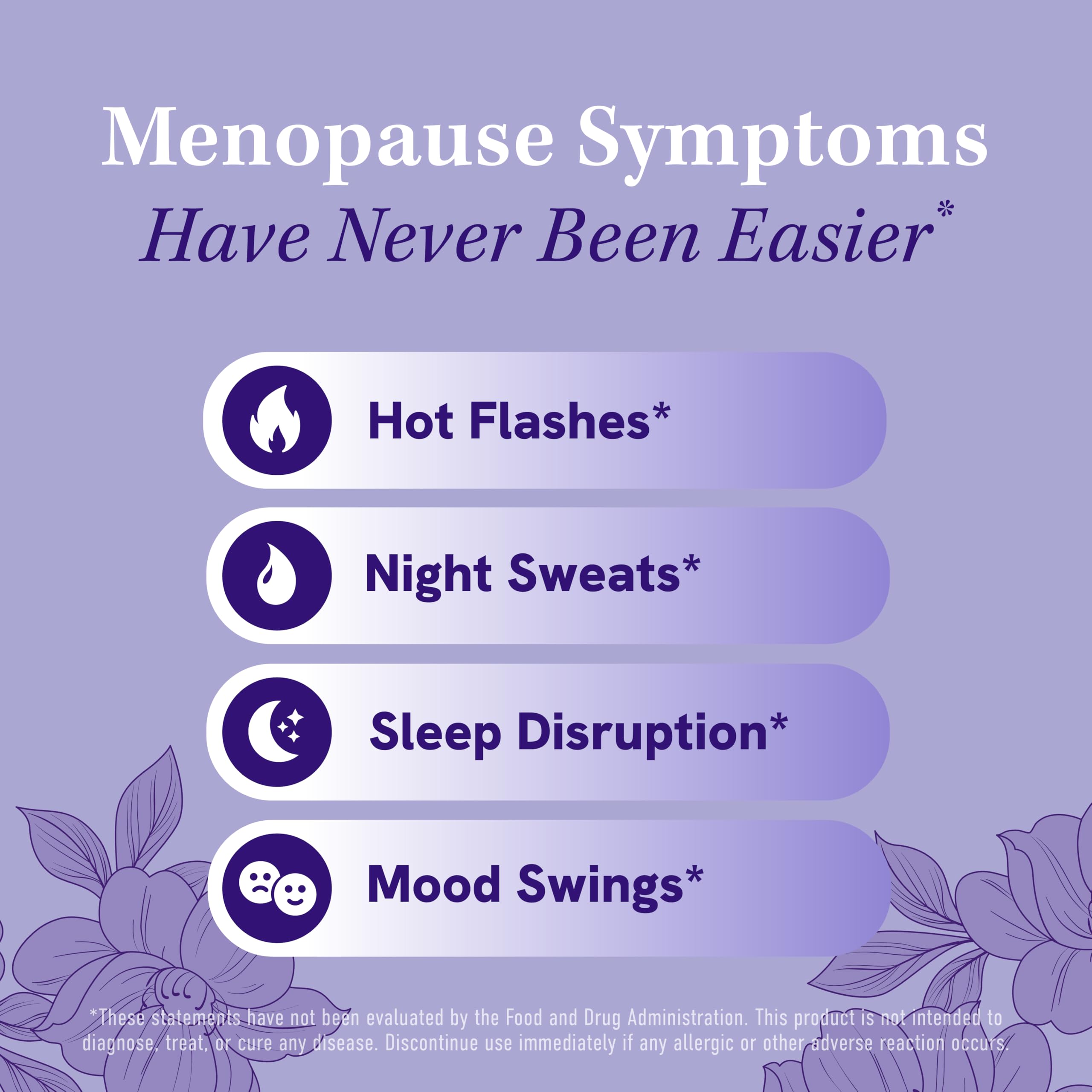 SMNutrition Menopause Support Complex — Hormone Balance for Hot Flashes & Night Sweats (60 Ct)