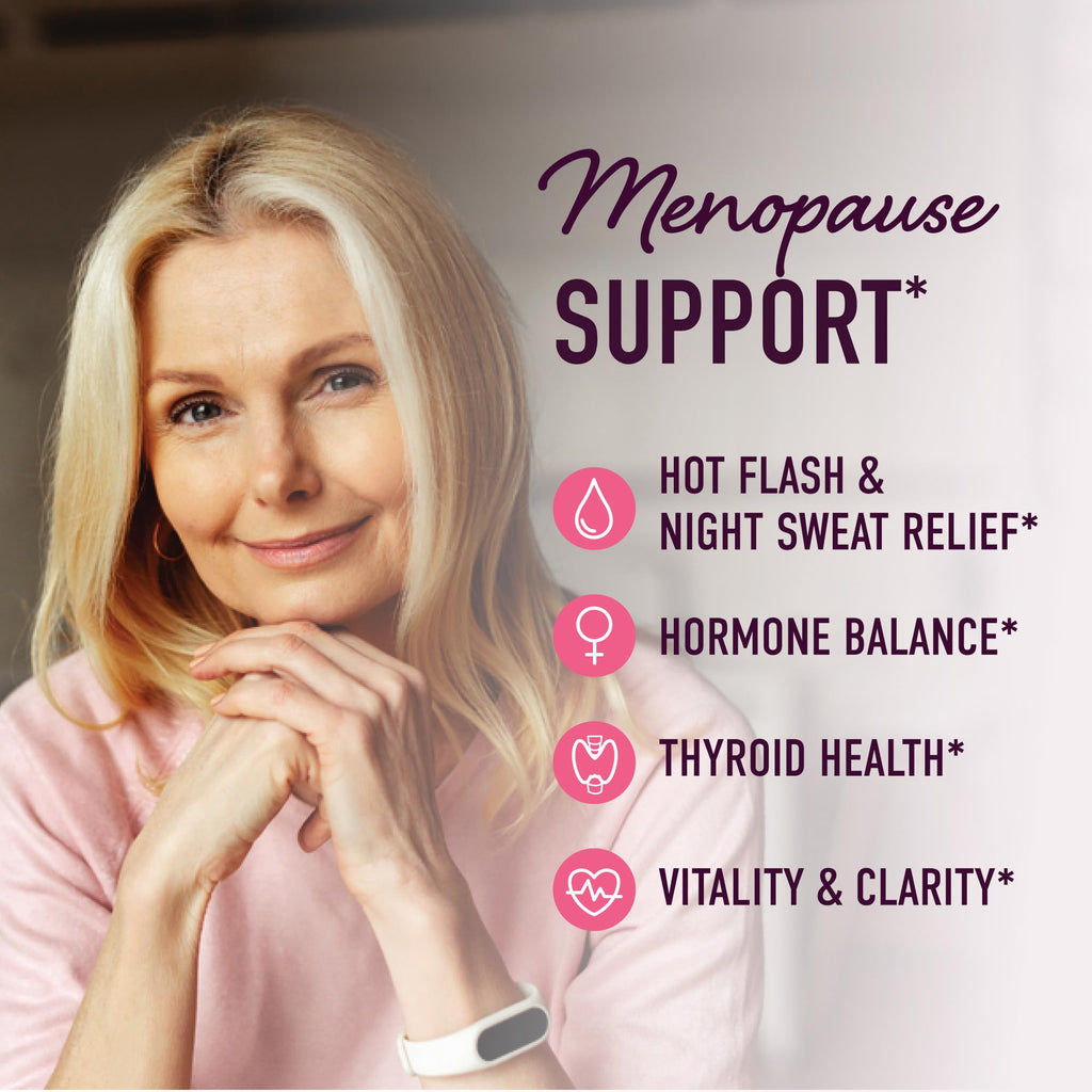 Menopause Support Gummies | Hormone Balance Relief for Hot Flashes & Mood | SMNutrition