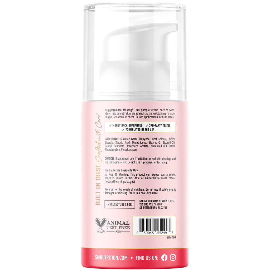 Original Estro-Life Balancing Skin Cream for Women | SMNutrition | Soy-Free, Cruelty-Free & Non-GMO