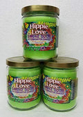 Smoke Odor Exterminator 13 oz Jar Candles – Hippie Love (3-Pack)