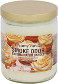 Smoke Odor Exterminator 13 oz Jar Candle – Creamy Vanilla (Set of 2)