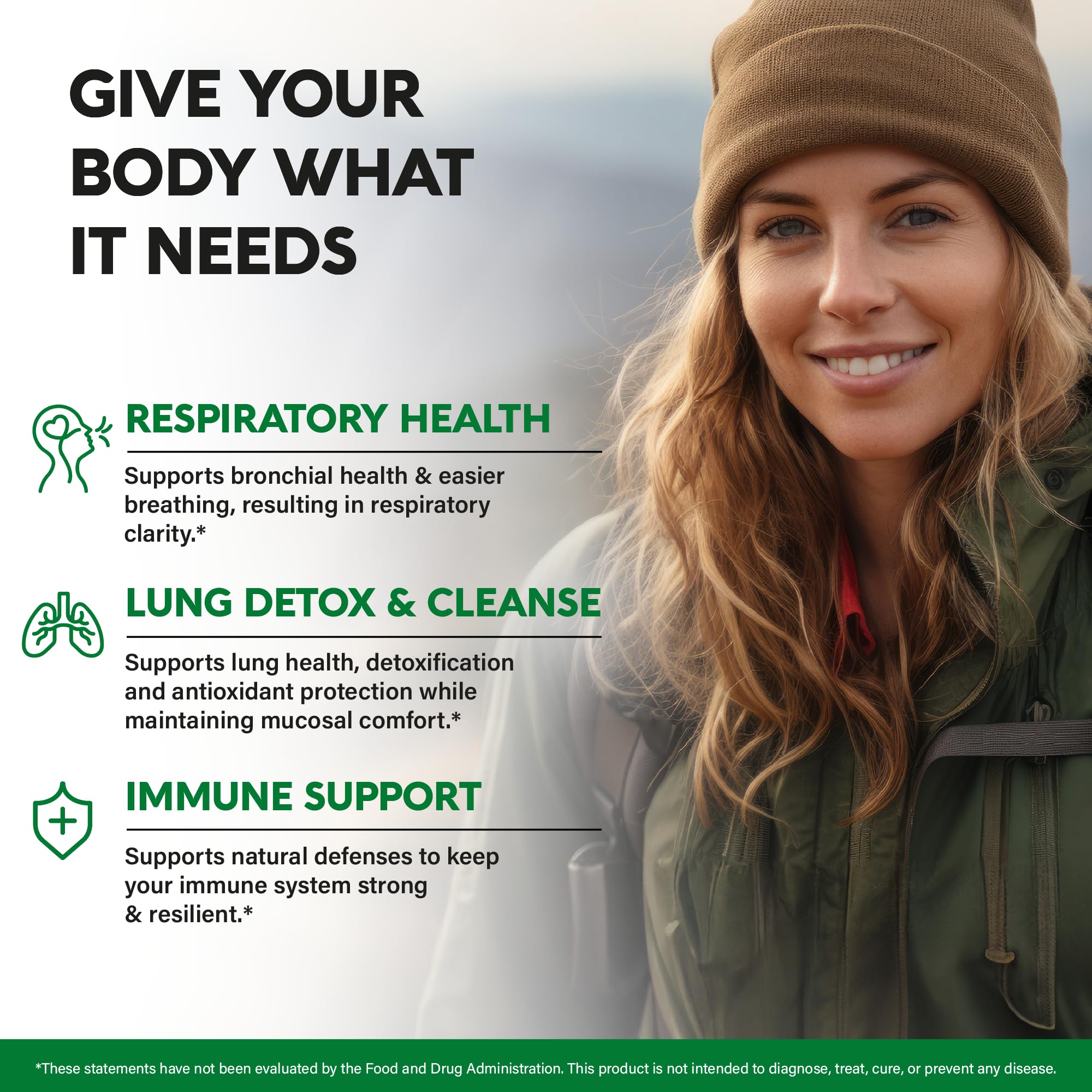 Mullein Leaf Extract for Lung Detox – 15-in-1 Lung Support (Made in USA)