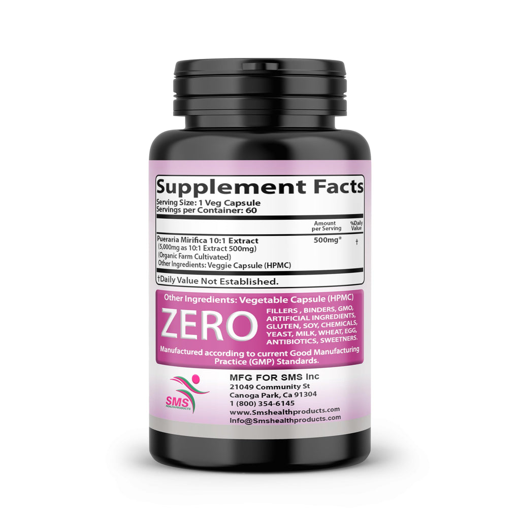 Feminizer Sex Change Capsules - Pueraria Mirifica Estrogen Complex for Trans Women | SMSHEALTHPRODUCTS.com