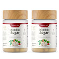 Snap Supplements Blood Sugar Blend — CoQ10, Cinnamon, Gymnema, Alpha Lipoic Acid, Sugar Free, 60 Capsules, 2 Pack