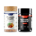 Snap Supplements Prostate Health & Nitric Oxide Bundle for Men | 90 + 60 Vegetarian Capsules (1 Month Supply)