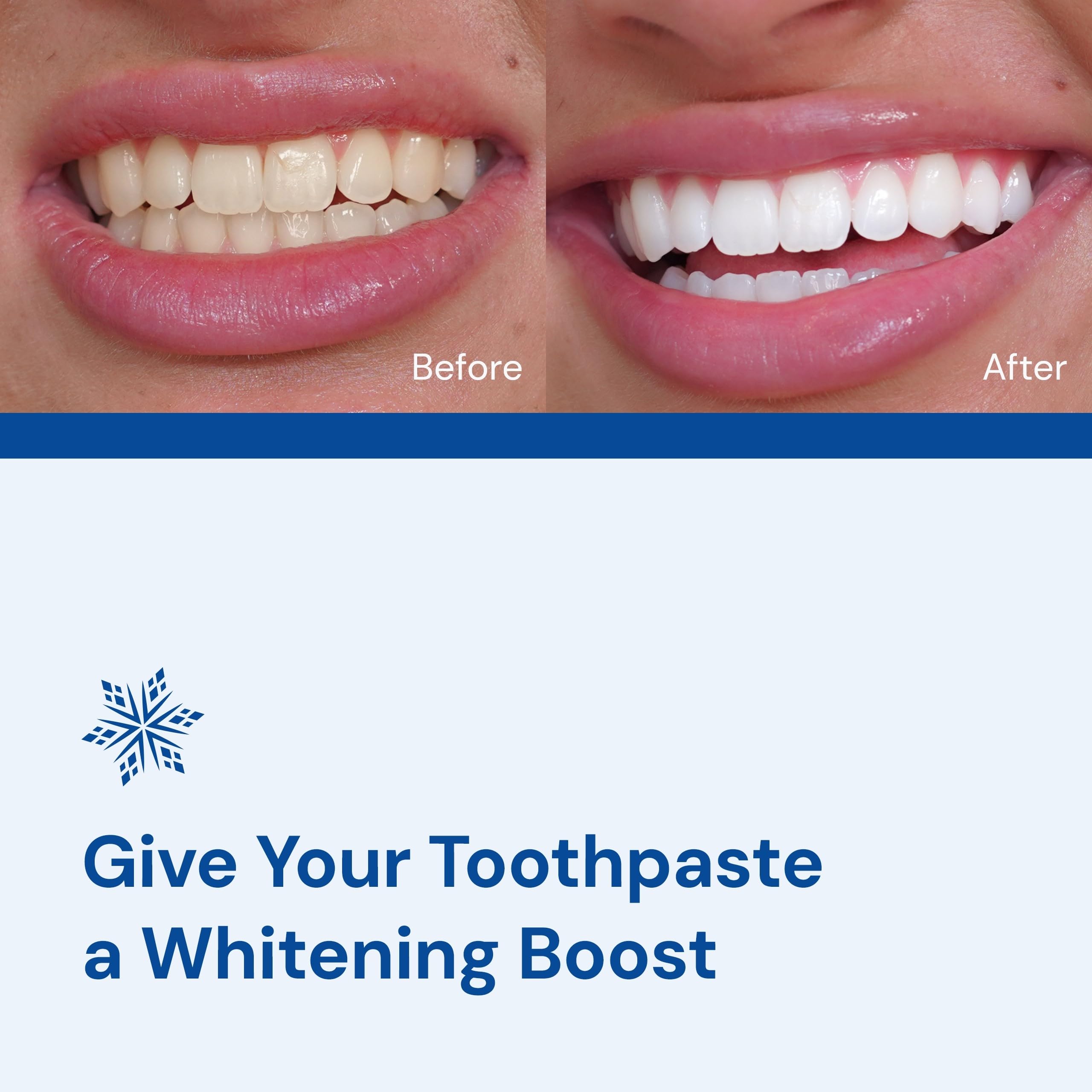 Snow Magic Teeth Whitening Powder with Hydroxyapatite – Lavender & Mint, 35g
