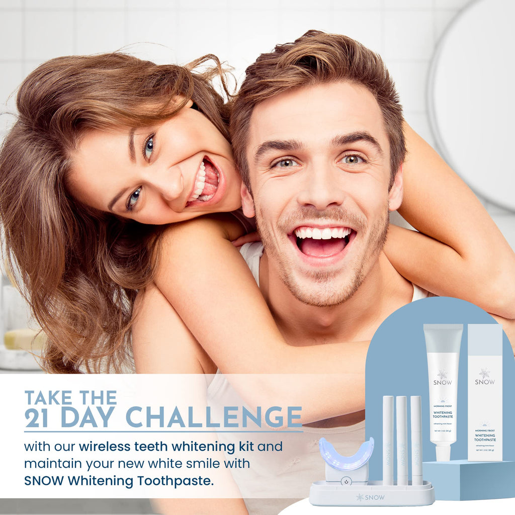 Snow Nanohydroxyapatite Whitening Toothpaste – Kaolin & Xylitol for Adults
