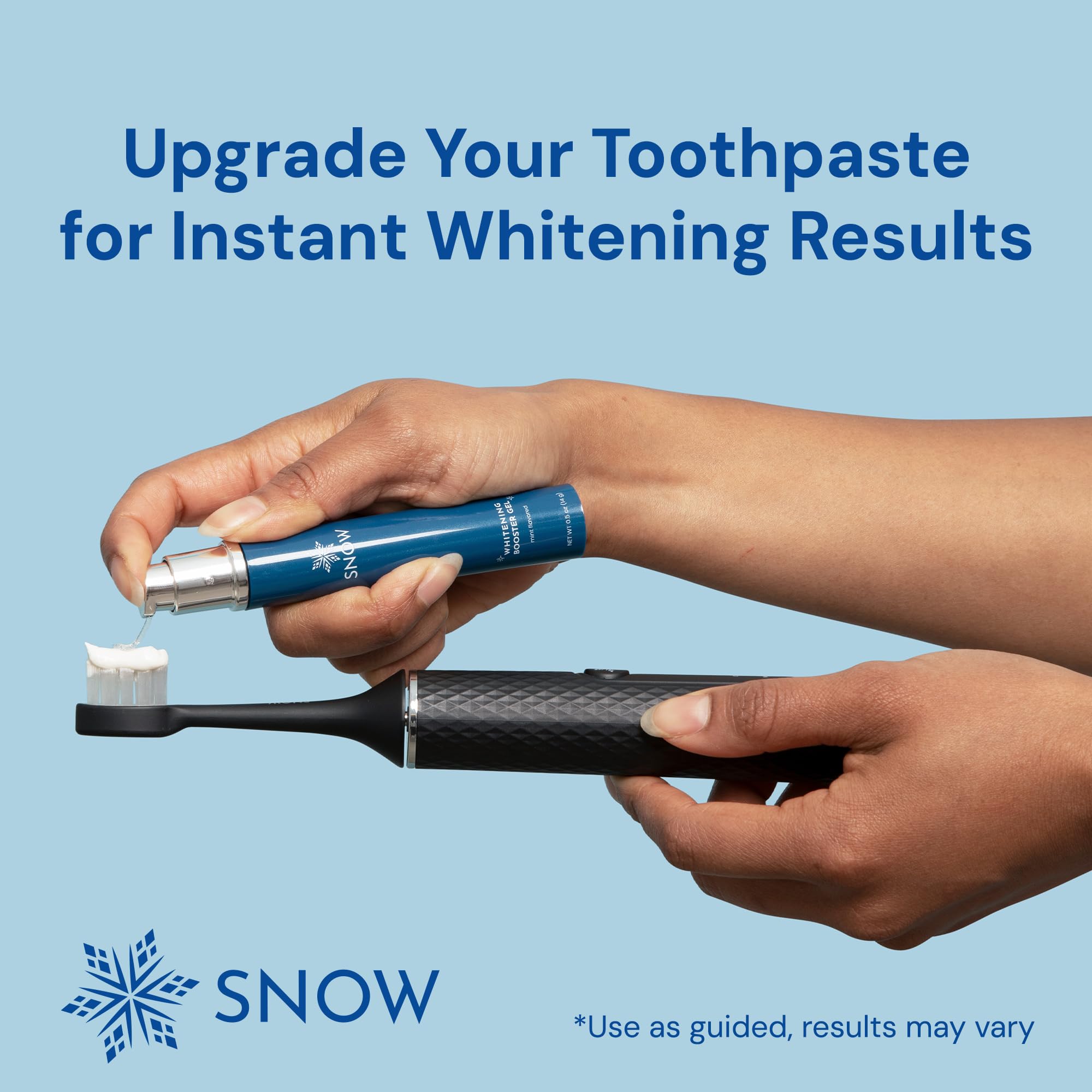 Snow Teeth Whitening Gel 18g – Vegan Hydrogen Peroxide Booster with Xylitol