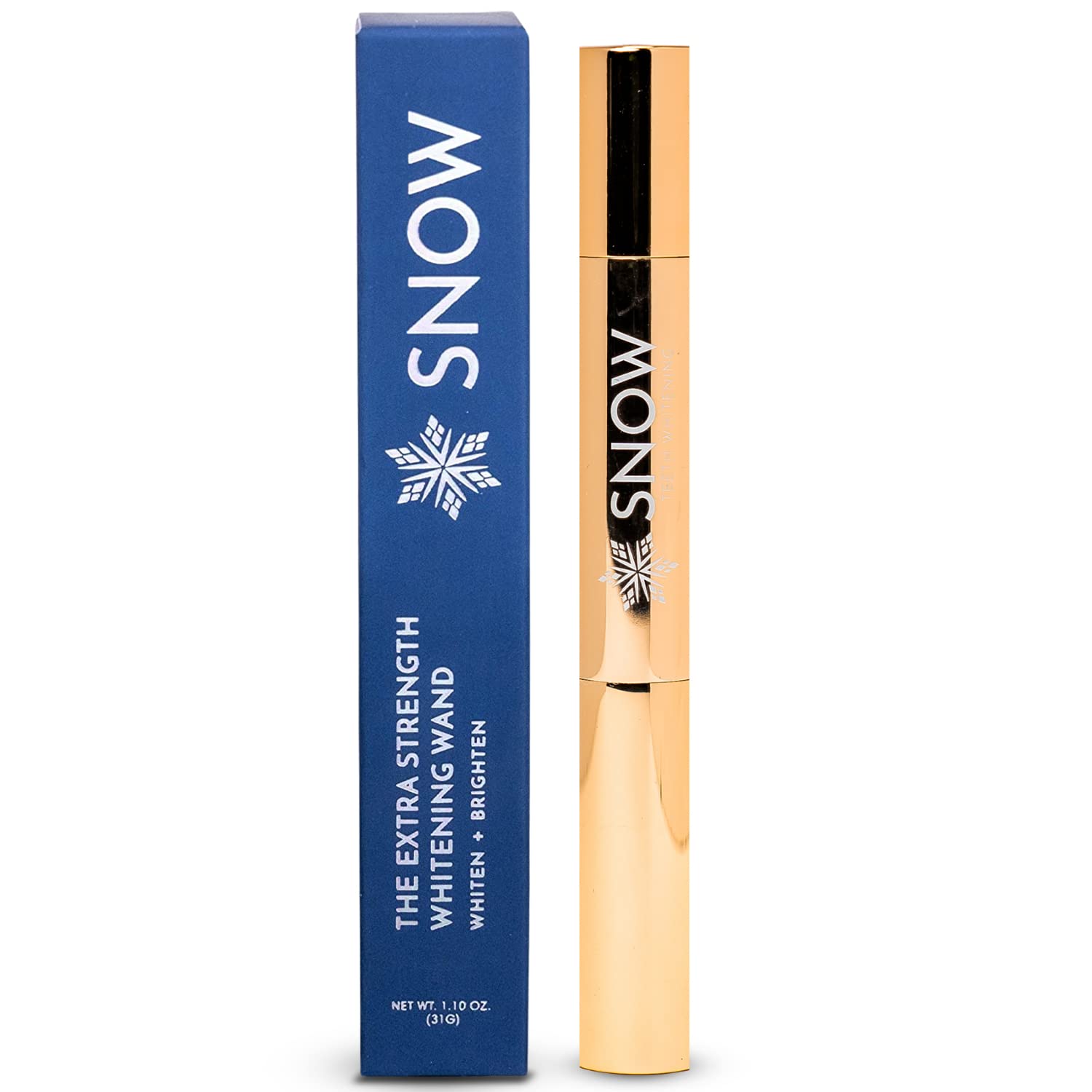 Snow Extra-Strength Teeth Whitening Serum – Whitening Pen with Potassium Nitrate & Hydroxyapatite – 1 Pack