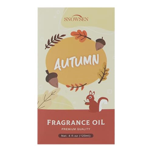 SNOWSEN Autumn Wreath Fragrance Oil – 4oz Premium Essential Oil