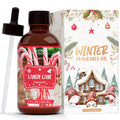 SNOWSEN Candy Cane Essential Oil 4 oz – Undiluted Winter Fragrance with Glass Dropper
