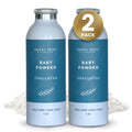 SoCal Suds and Company Natural Baby Powder - Talc-Free, Fragrance-Free, 4oz 2-Pack