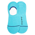 Neon Blue "No-Show" Bamboo Socks
