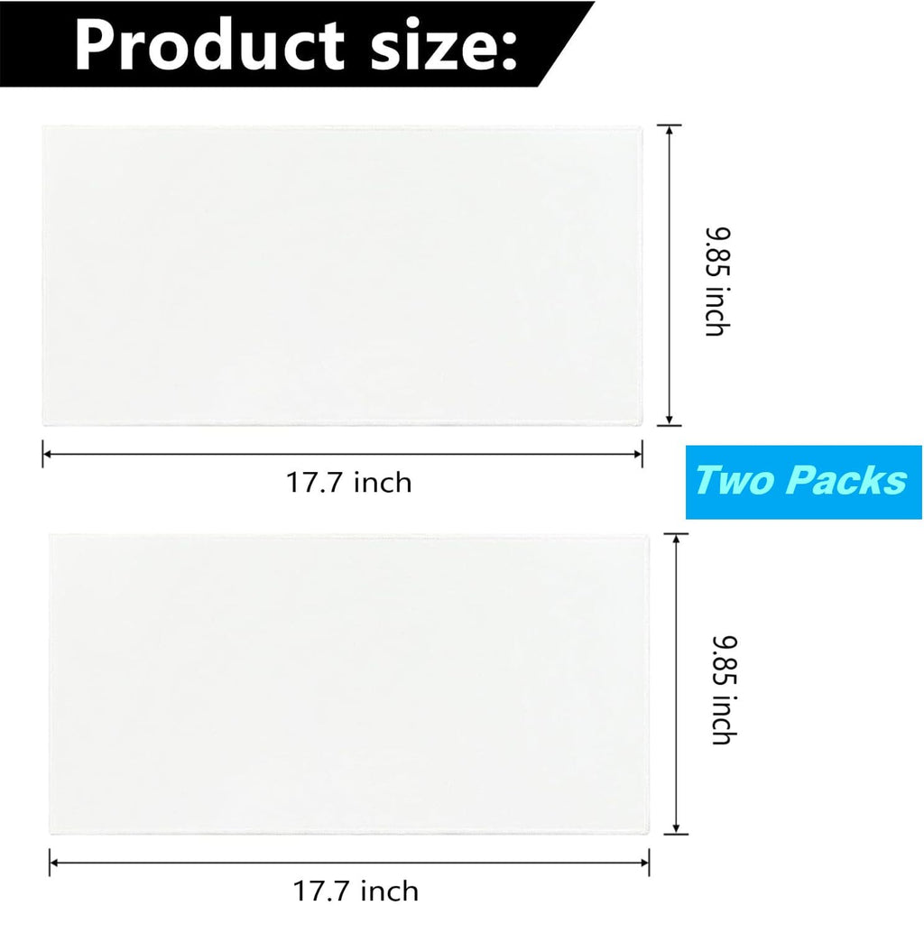 Two-Piece Organic Cotton Flannel for Castor Oil Pack | Reusable Pads