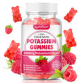 softbear Potassium Citrate 1000mg Gummies – Suagr Free Potassium Gummies for Muscle Support & Electrolyte Balance – Potassium Supplement for Women & Adults, Vegan, Raspberry Flavor (60 Count)