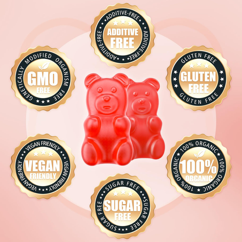 softbear Potassium & Magnesium Gummies for Adults — Sugar-Free Vegan, 60 Gummies