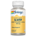 SOLARAY 5-HTP Sleep Supplement with Vitamin C & B-6 – Lab Verified, 60 Servings