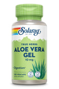 SOLARAY Aloe Vera Gel 200X Capsules – 2000 mg Fresh Gel with Ginger & Parsley