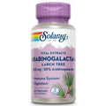 SOLARAY Arabinogalactan 300mg | Larch Tree Prebiotic Fiber | 60 VegCaps