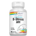Solaray B-Stress AM Two-Stage Timed Release Supplement – 120 Count