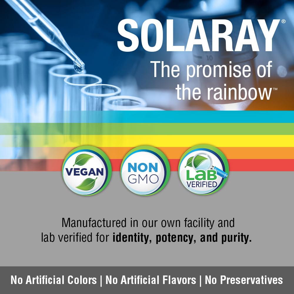 SOLARAY Bamboo Stem Extract 600mg | Hair, Skin, Nails, Bones & Connective Tissue Support | Non-GMO, Vegan & Lab Verified | 60 VegCaps