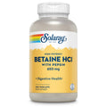 SOLARAY Betaine HCL with Pepsin – High Potency Digestive Enzymes for Gut Support | 250 VegCaps